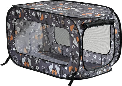 Beatrice Home Fashions Portable, Collapsible, Pop Up Kennel Travel Cat and Dog by BeatriceHomeFashions