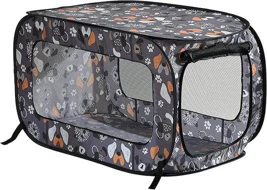 Beatrice Home Fashions Portable, Collapsible, Pop Up Kennel Travel Cat and Dog by BeatriceHomeFashions
