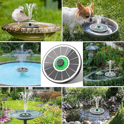 Yzert Solar Fountain for Bird Bath Glass - Image 6