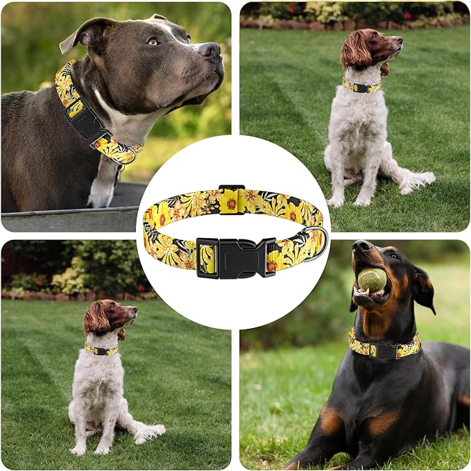 Adjustable Soft Pattern Pet Collar - Image 6