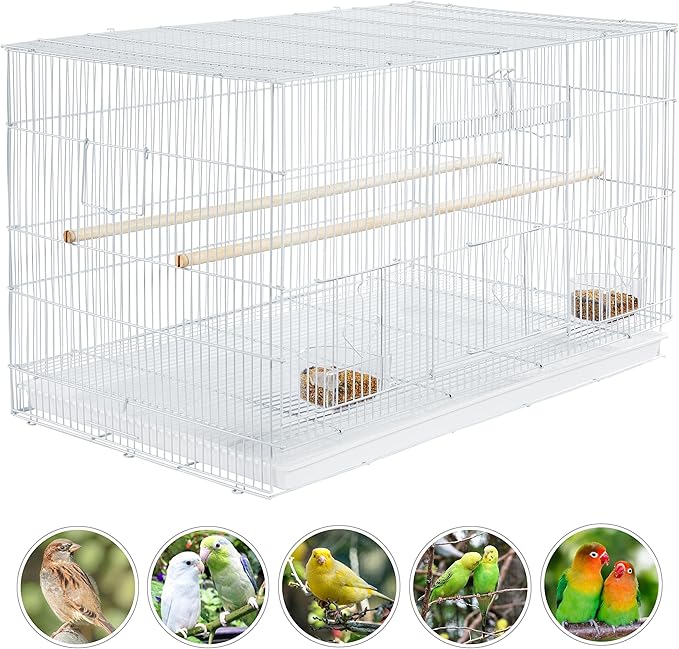 Yaheetech 30‘’ Flight Bird Cage Stackable Design - Image 8