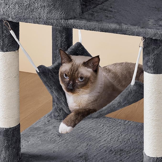 Yaheetech 64.5in Extra Large Cat Tree - Image 6