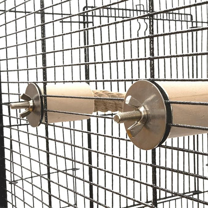 Bird Rope Perch for Parrots, Bendable Natural Jute Boing - Image 6