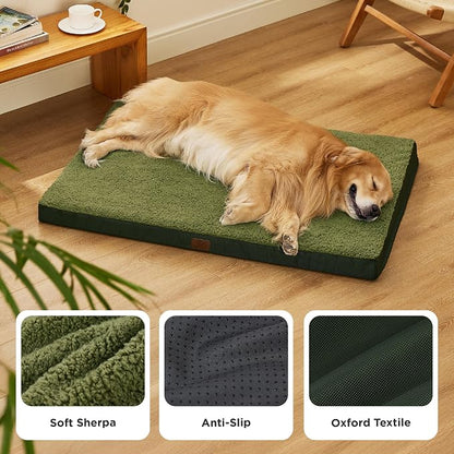 Bedsure XL Dog Beds Large Sized Dog -Comfy Flat Extra Large Pet Beds - Image 4