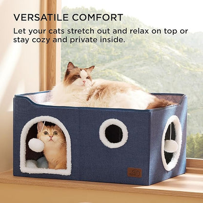 Bedsure Large Cat Beds for Indoor Cats - Image 3