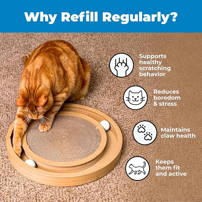 Best Pet Supplies Catify Cat Scratcher, Fun Interactive Scratchers, Claw Safe - Image 4