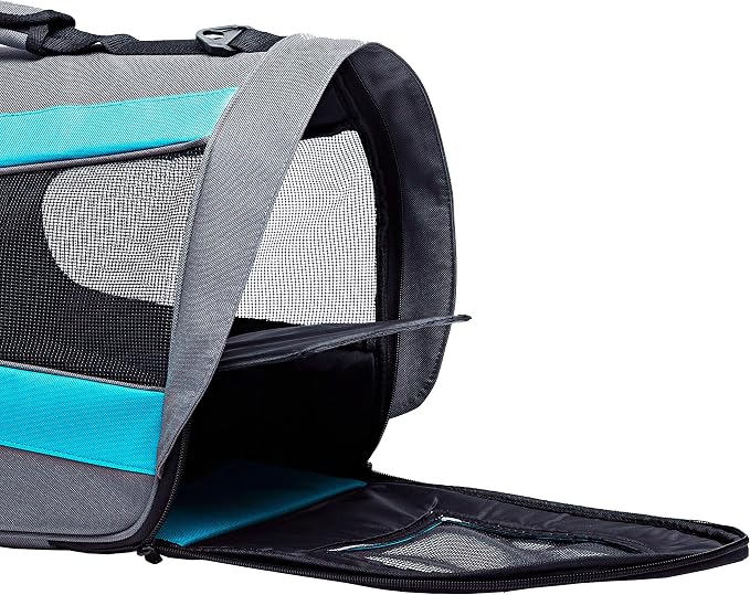 Pawer 18” x 11”x 11” Soft-Sided Foldable Airline Approved Pet Carrier - Image 8