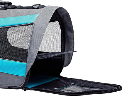 Pawer 18” x 11”x 11” Soft-Sided Foldable Airline Approved Pet Carrier - Image 8