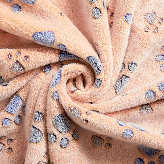Allisandro Luxurious Dog Blanket, 350 GSM Super Fuzzy Microplush Fleece Pet - Image 2