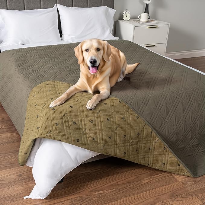 PetAmi Waterproof Couch Cover for Dogs, Waterproof Pet Blanket, Reversible by PetAmi