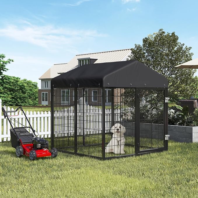 Large Outdoor Dog Enclosure, Heavy Duty Dog Cage - Image 4