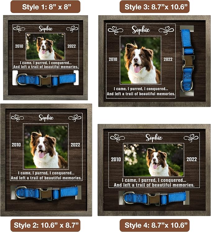 Customized Dog Picture Frames for Dogs That Passed Personalized Gifts for Pets - Image 4