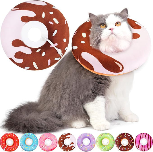 Cat Cone Collar Soft, Cat Recovery Collar by Hpetppy