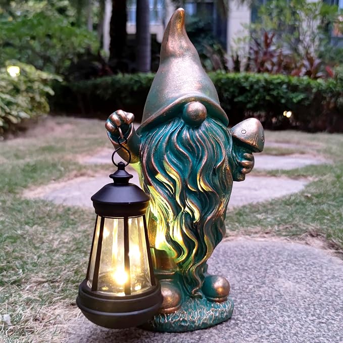Gnomes Garden Statue Outdoor Décor by Unknown