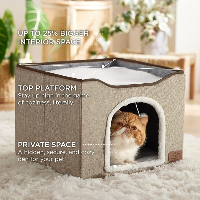 Bedsure Cat Beds for Indoor Cats - Image 2