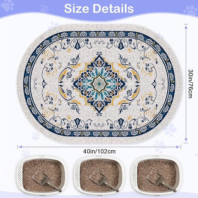Bienbee Cat Litter Mat, Urine and Water Proof - Image 6