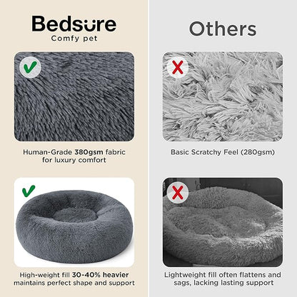 Bedsure Calming Dog Bed for Medium Large Dogs - Image 3