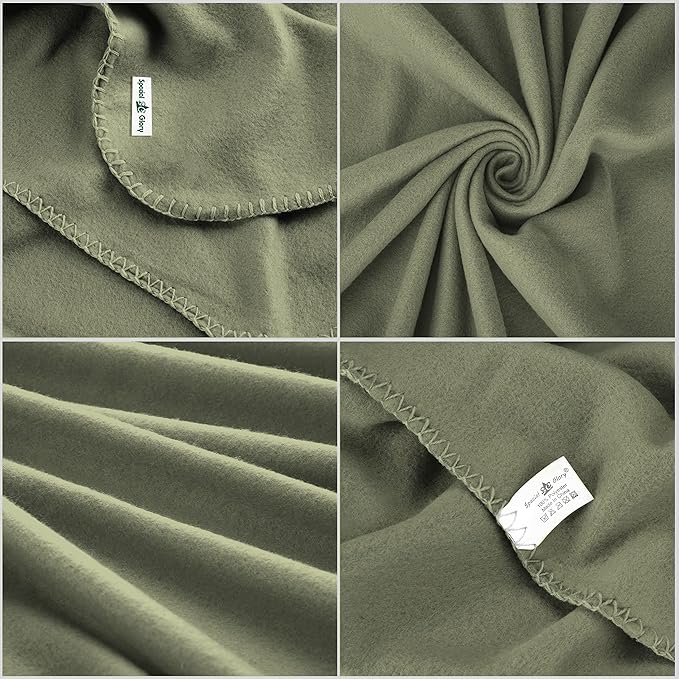 Fleece Throw Blanket Set Bulk for Travel Kids Outdoor Wedding Pet - Image 3