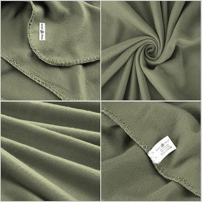 Fleece Throw Blanket Set Bulk for Travel Kids Outdoor Wedding Pet - Image 3