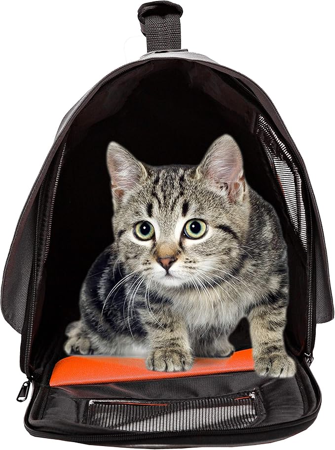 Pawer 18” x 11”x 11” Soft-Sided Foldable Airline Approved Pet Carrier - Image 5
