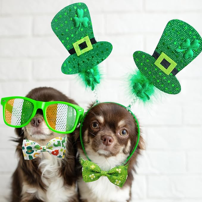 2 Pack St. Patrick Day Cat Collar - Image 4