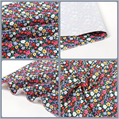 ARING PET Floral Dog Bandana, Spring Summer Colorful Flower Girl Pet Bandana - Image 6