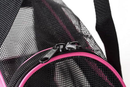 Pawer Soft-Sided Pet Carrier for Cat and Small Dog, Hot Pink Color, Medium Size - Image 8