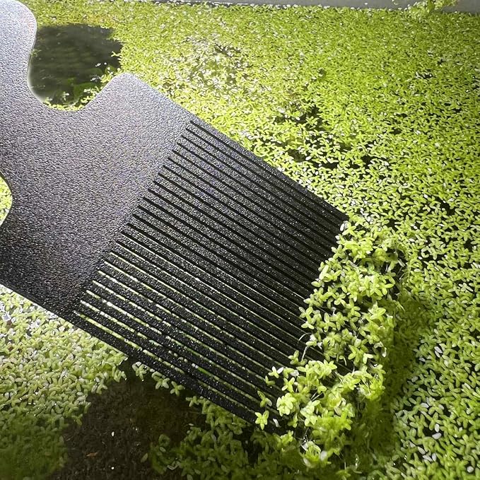 Aquarium Duckweed Removal Tool, 6.5 x 3 inch Floating Plant Comb Spatula by 3DAquaticSolutions