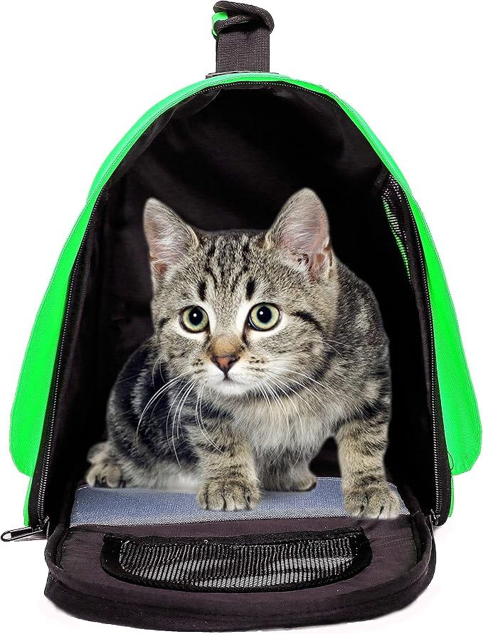 Pawer 18” x 11”x 11” Soft-Sided Foldable Airline Approved Pet Carrier - Image 5