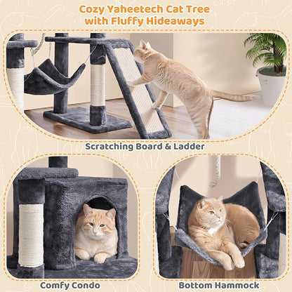 Yaheetech 54in Cat Tree Tower - Image 4
