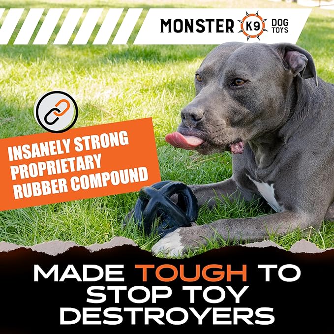 Monster K9 Indestructible Dog Ball – Lifetime Replacemnet - Image 3
