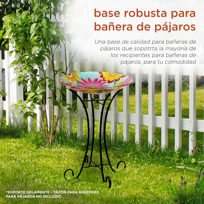 Alpine Corporation 18" Outdoor Birdbath Bowl Topper - Image 4