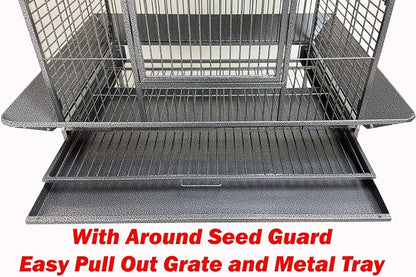 Extra Large Elegant and Durable Wrought Iron Climbing Ladder Perch Stand Play - Image 6