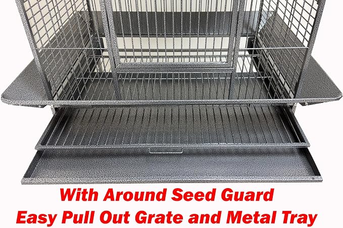 Large Elegant and Durable Wrought Iron Play Ground Perch Stand Top Climbing - Image 6