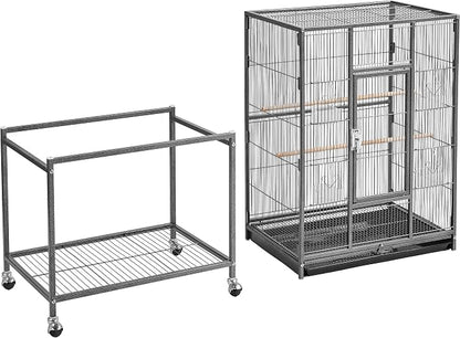 Yaheetech Wrought Iron Extra Large Bird Parakeet Cage - Image 7