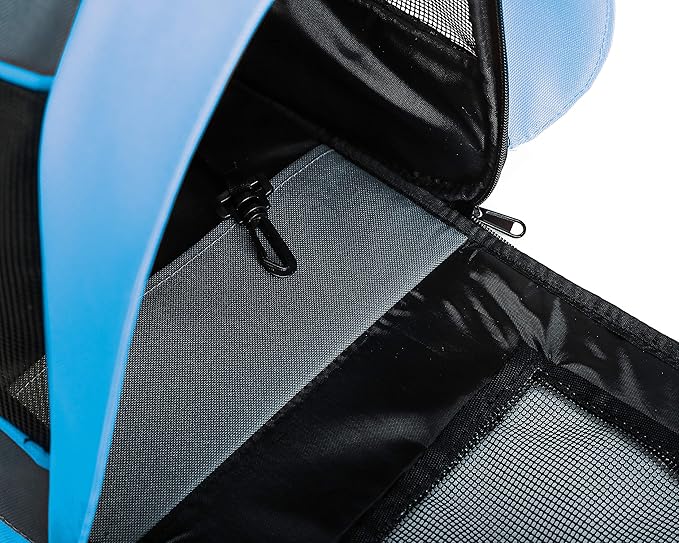 Pawer 18” x 11”x 11” Soft-Sided Foldable Airline Approved Pet Carrier - Image 8
