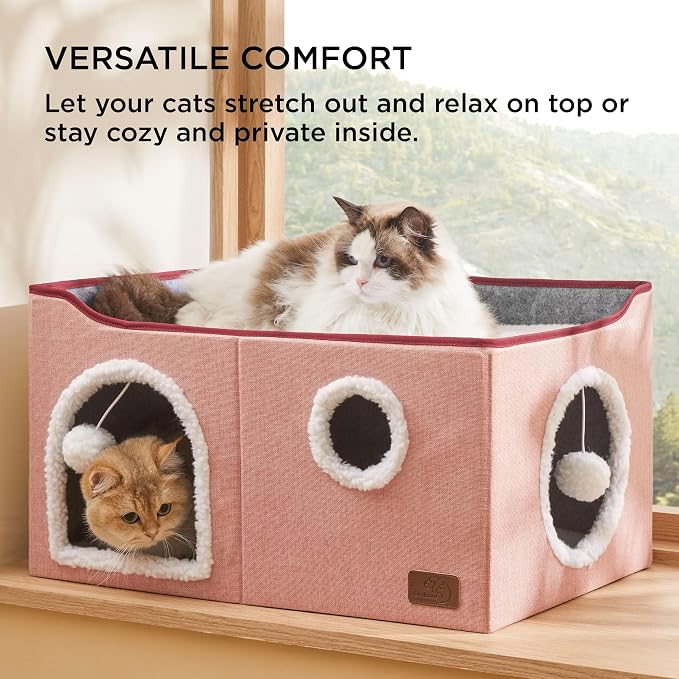 Bedsure Large Cat Beds for Indoor Cats - Image 3