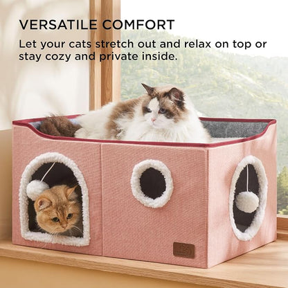 Bedsure Large Cat Beds for Indoor Cats - Image 3