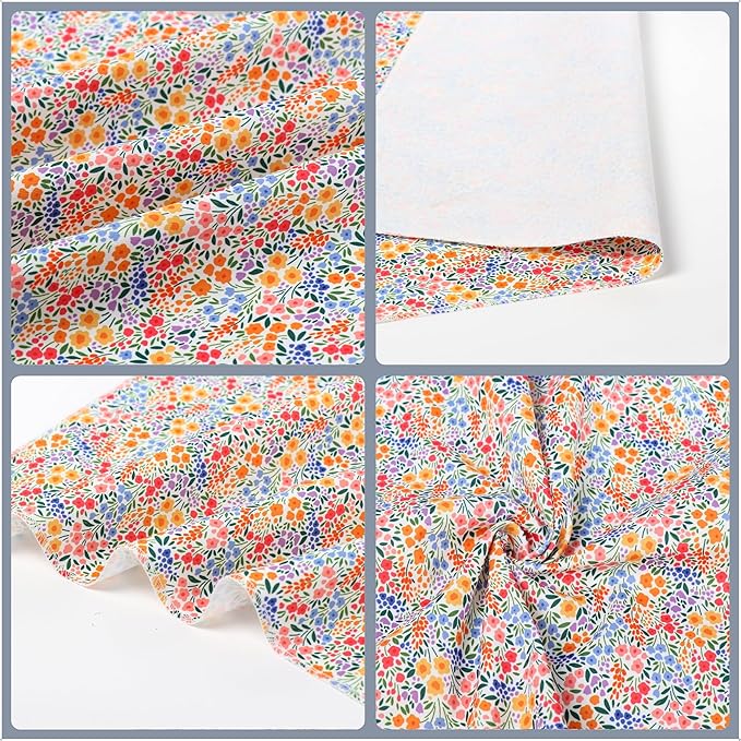ARING PET Girl Dog Bandana, Spring Summer Daisy Floral Pet Bandana Scarf - Image 6