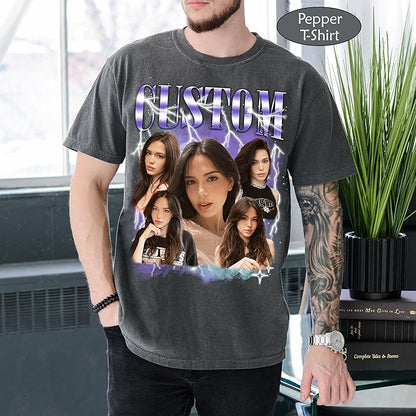 NAZENTI Custom Bootleg Rap Tee, Custom T-Shirts - Image 3