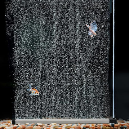 hygger Aquarium Bubble Strip, Nano Air Bubble Curtain Wall Aquarium Air Stone by hygger