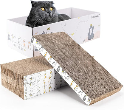 PatiencET 4 Pack Cat Scratch Pad by patiencET