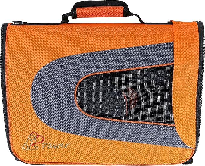 Pawer 18” x 11”x 11” Soft-Sided Foldable Airline Approved Pet Carrier - Image 3