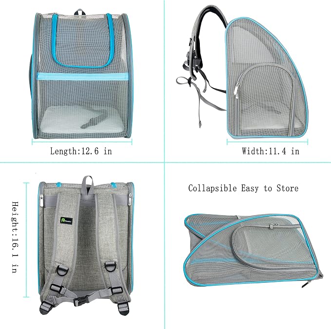 Pet Carrier Backpack, Ventilated and Breathable - Image 3