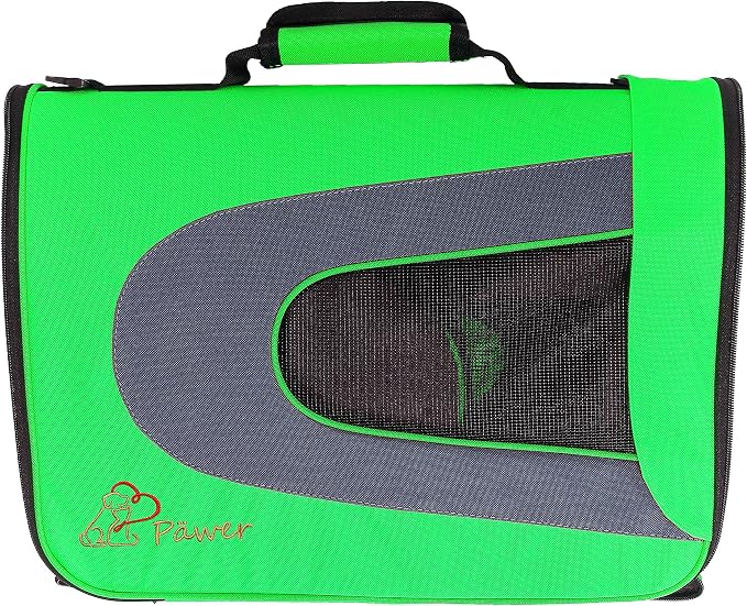 Pawer 18” x 11”x 11” Soft-Sided Foldable Airline Approved Pet Carrier - Image 3