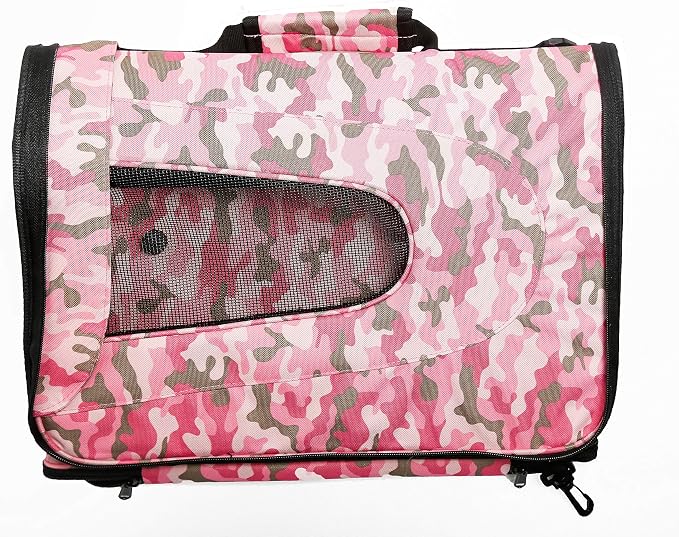Pawer 18” x 11”x 11” Soft-Sided Foldable Airline Approved Pet Carrier - Image 3
