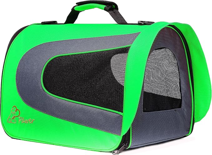 Pawer 18” x 11”x 11” Soft-Sided Foldable Airline Approved Pet Carrier - Image 4