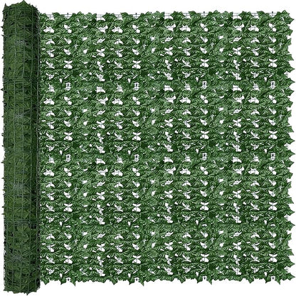Artificial Fence Privacy Screen: 6FT x 20FT UV-Anti Faux Greenery Backdrop Ivy by ODTORYHOME