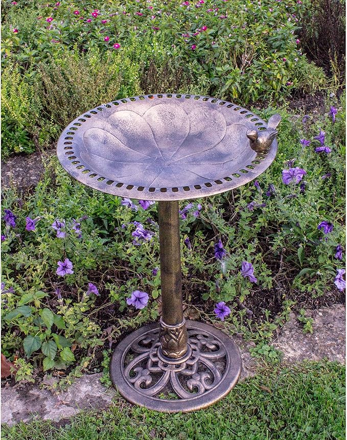 Backyard Expressions Patio · Home · Garden 912449-WB Outdoor Garden Bird Bath- - Image 4