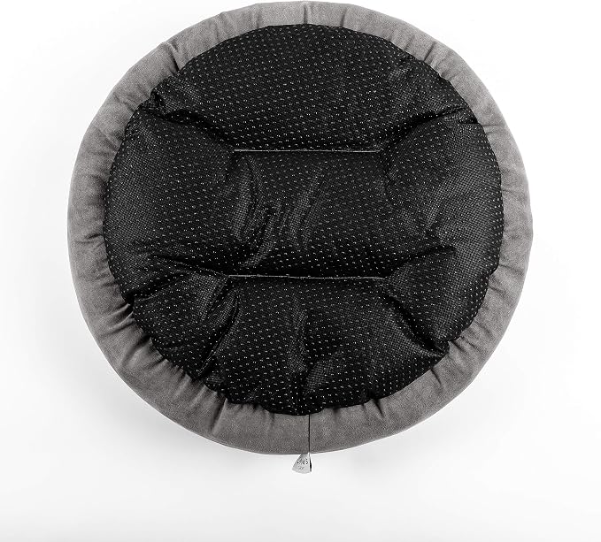 Love's cabin Round Donut Cat and Dog Cushion Bed, 20in Bed - Image 7